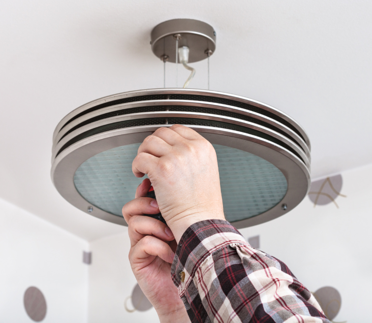 Light fixture installation